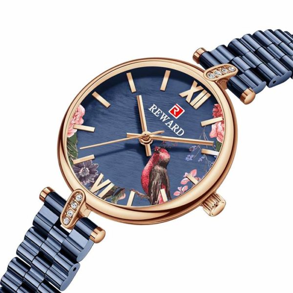 floral-design-wrist-watch