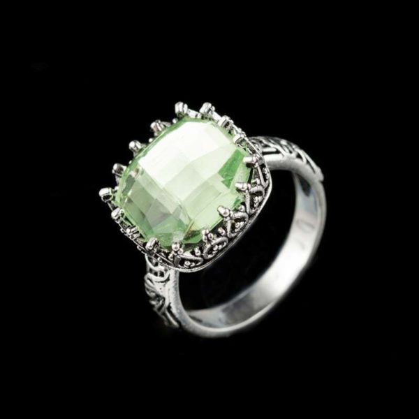 green-square-moonstone-ring